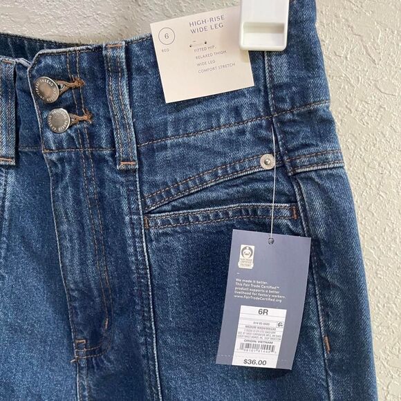 Universal-thread Women's size 6 Blue and Navy Jeans - Picture 5 of 5
